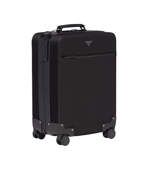 prada trolley|Prada Saffiano trolley .